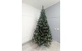 ЯЛИНКА ШТУЧНА ЛІДІЯ БІЛІ КІНЧИКИ ТА ШИШКОЮ новорічні ялинки оптом